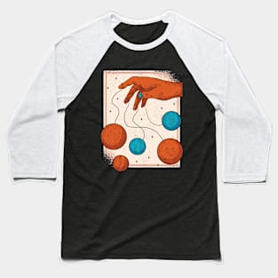 Planet Puppets Design Baseball T-Shirt